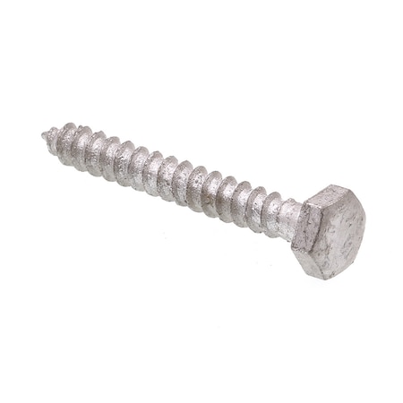 Prime-Line Hex Lag Screw 1/4in X 2in A307 Grade A Hot Dip Galvanized Steel 100PK 9055061